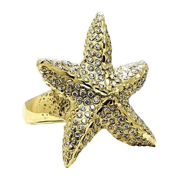 Ring „Under the Sea“ gold, Schmuck Shop Erding